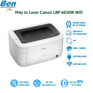 Máy In Laser Trắng Đen Laser Canon LBP 6030W Wifi