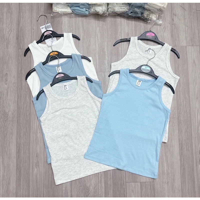 Set 5 áo bé trai ba lỗ