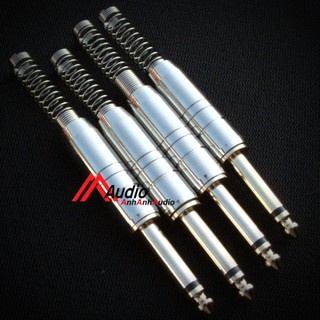 Jack 6 ly bạc lò xo Mẩu 6L_A10 , giá 01 cái