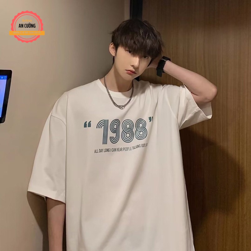 Áo thun nam, áo phông nam tay ngắn cổ tròn chất cotton, dày dặn thoáng mát ATN050 - An Cường Fashion