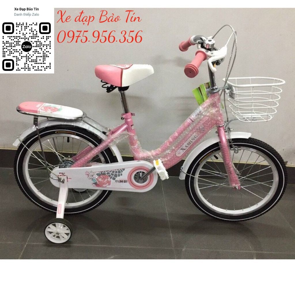 Xe đạp trẻ em XAMING size 12-20 dành cho các bé từ 2-10 tuổi.