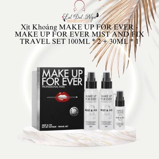 Xịt khoá nền make up for ever mist&fix o2