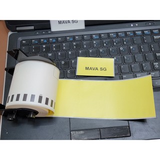 Giấy in nhãn tương thích máy in brother ql700/ql800...