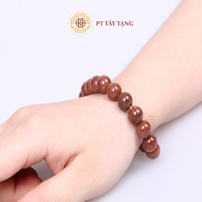 Vòng Tay Phong Thủy Sa Thạchh Cao Cấp May Mắn Tài Lộc Tình Duyên - Phong Thủy Tây Tạng HCM