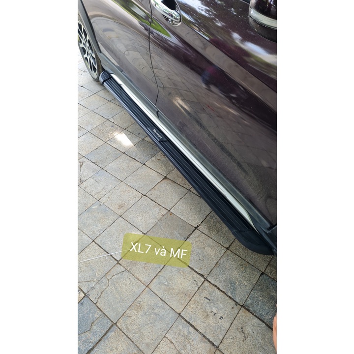 Bậc lên xuống, bệ bước chân cho SUZUKI XL7 mới nhất, siêu khuyến mại, nhôm đúc 100%