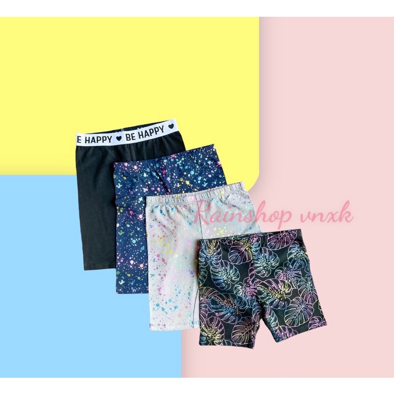 quần Legging cho bé gái chất thun đẹp Hàng Xuất dư xịn