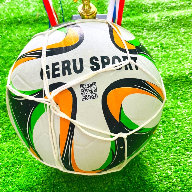 Qủa Bóng Đá cao su GeruSport số 5 + Bóng công ty chính hãng 100% Tặng Kèm Kim Bơm, Túi Lưới Đựng Bóng.