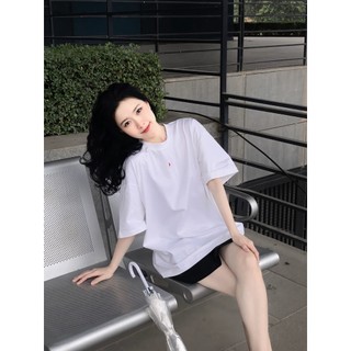 Áo thun nữ logo RED/ WHITE/BLACK form rộng | JUDITH Tee | Secodee