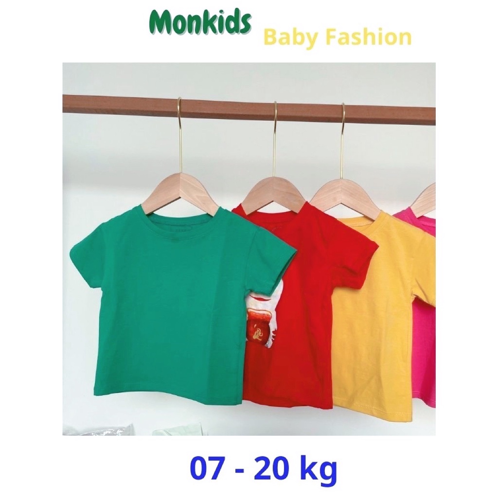 Áo cộc tay bé gái, áo thun cho bé gái, áo phông bé gái 7-20kg