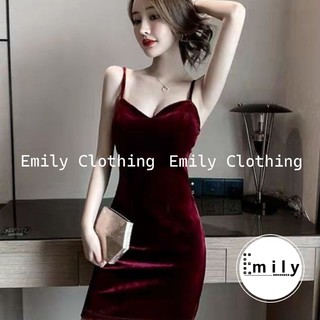Đầm Nhung Body 2 Màu Đỏ Đen Mặc Siêu Tôn Dáng Quyến Rũ
