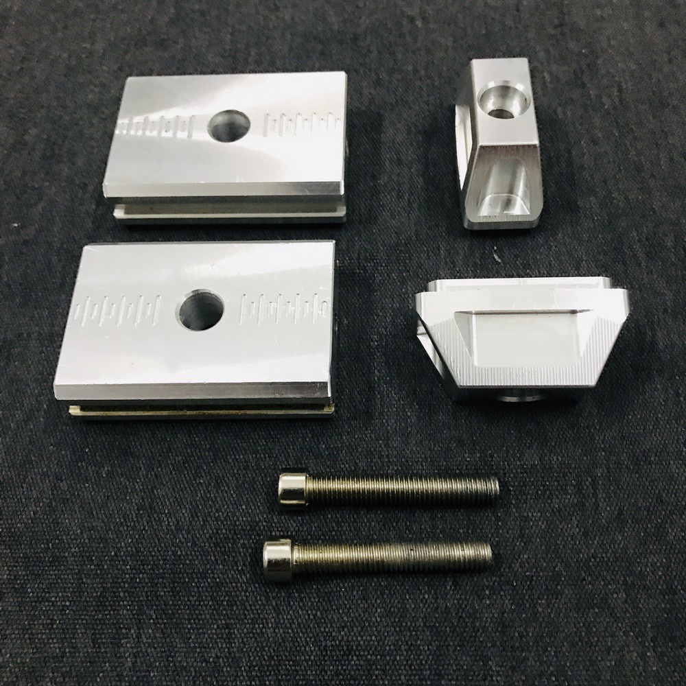Bát Tăng Sên Âm Nhôm Khối CNC, Nẹp Gấp Titan Gr5 Cho Winner V1, Winner X, Sonic 150