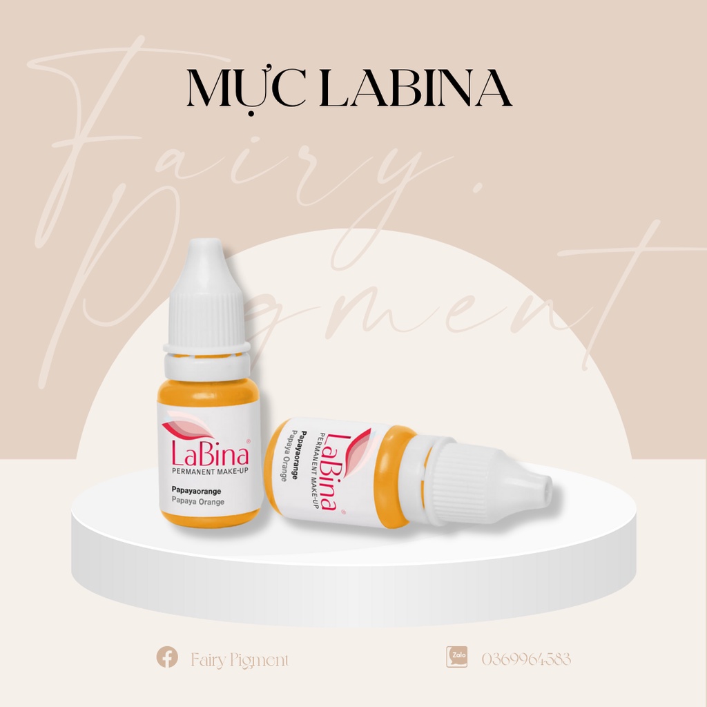 Mực Phun Xăm Labina Chính Hãng