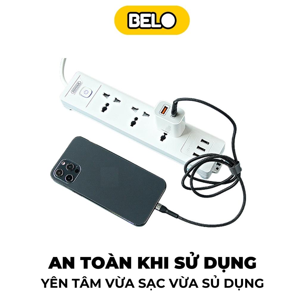 Củ sạc nhanh, cốc sạc nhanh Wekome WP-U56, sạc nhanh 2 cổng USB 2.1A hỗ trợ sạc nhanh cho điện thoại – Belo