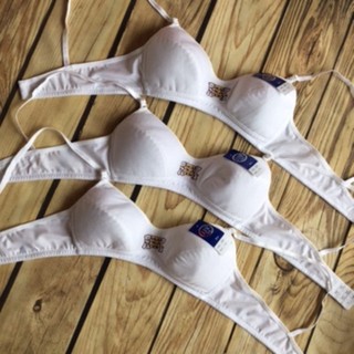  Set 6 áo Ngực Size 32 34 36 Vải Cotton Không Mút Không Gọng cho học sinh AG Marketonline 