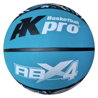 Bóng rổ Cao su chính hãng AKpro ABX4 màu Xanh đủ size