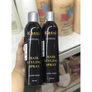 Keo xịt bóng tóc nam kassi 350ml