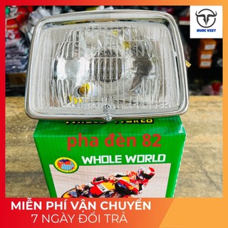 Đèn pha xe cub 82 - Dd giả zin, bóng đèn đầy đủ