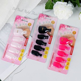 Kẹp ủ phá gel móng chân set 5 cái Nghi Thảo Nails