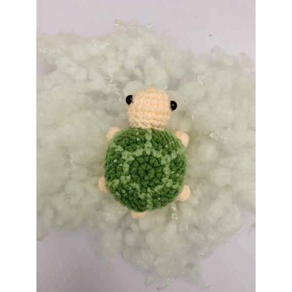 Móc khoá rùa bằng len handmade - Amigurumi