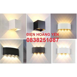 Đèn tường 2 đầu ,đèn hắt tường sân vườn,cầu thang 2W-4W-6W-8W-10W-12W (đủ W)