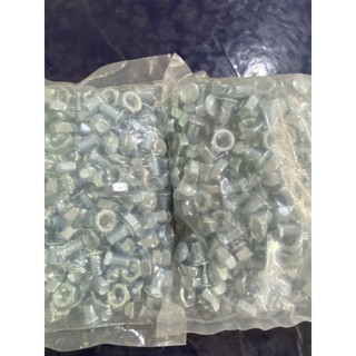 combo 10 bát bắt kệ sắt v lỗ,ốc bắt kệ sắt V