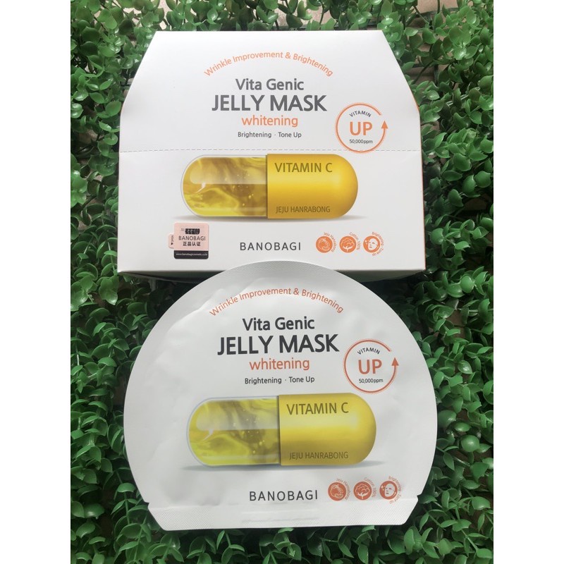 Hộp Mặt nạ Vita Genic Banobagi Jelly Mask Hàn Quốc mẫu mới