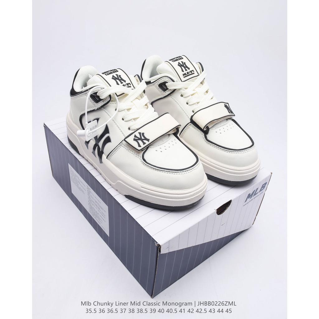 MLB Giày Thể Thao Đế Dày Tăng Chiều Cao Thời Trang Cao Cấp 23