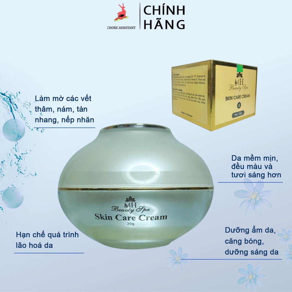 Kem nuôi da số 4 MH Beauty Spa 20g_Kem tái tạo da, cấu trúc collagen_CHÍNH HÃNG