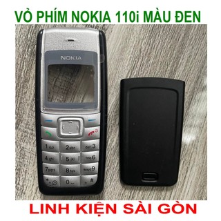 Vỏ phím nokia 110i màu đen