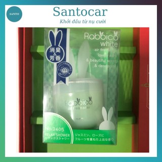 Sáp thơm, sáp khử mùi ô tô Rabbico hàng nhật bản cao cấp- Santocar