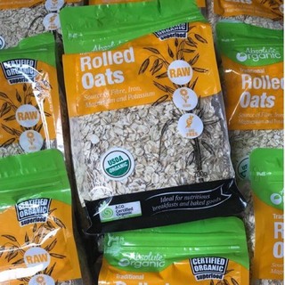 Yến Mạch Hữu Cơ Absolute Organic Rolled Oat (700g)
