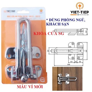 [NEW] Chốt móc cửa an toàn Việt Tiệp 10110