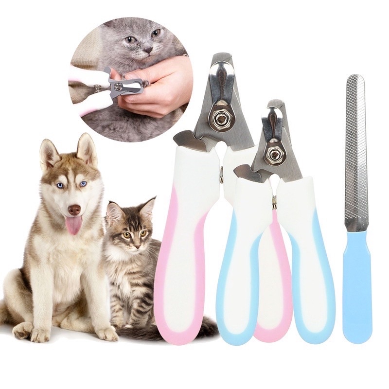 Bộ Kềm + dũa cắt móng chó mèo