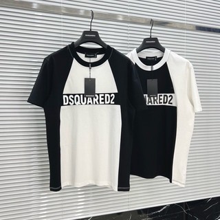 Áo Thun Nam Nữ, Áo Phông Unisex DSQUARED2 100% Cotton Hàng Full Túi Zip