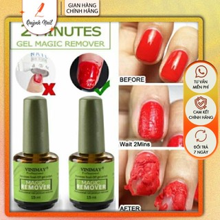 Nước phá sơn gel Vinimay không cần ủ chai 15ml - QN07