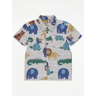 Áo sơ mi cộc tay cho bé George UK auth