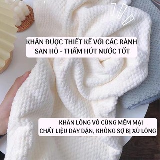 KHĂN TẮM LÔNG NHUNG SAN HÔ