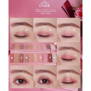 (CÓ BILL) Bảng Phấn Mắt ETUDE Play Color Eyes