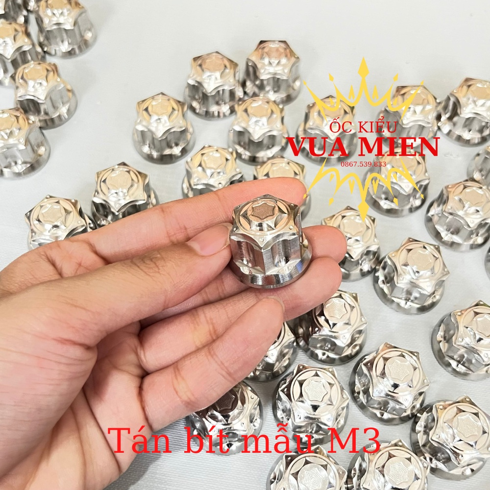 Tán Inox 304 mẫu Thái và mẫu M3