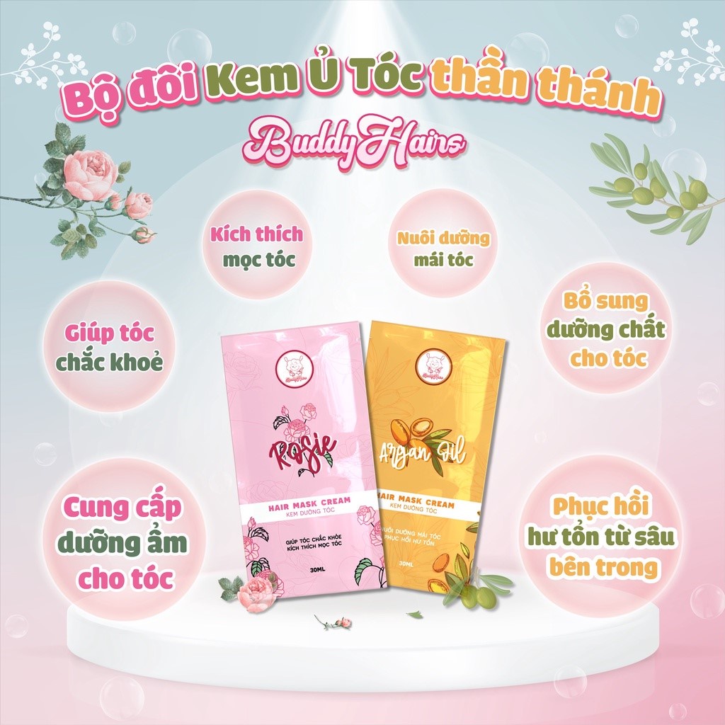 [QUÀ TẶNG KHÔNG BÁN] Ủ tóc B.u.d.dy hair Girlz Only
