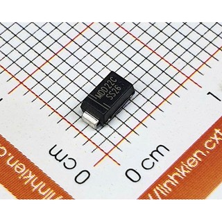 Ss26 sr260 diode schottky 60v 2a sma