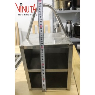 Hộp đựng xô than, giỏ để bát than bếp nướng than hoa bbq Hàn Quốc tại bàn