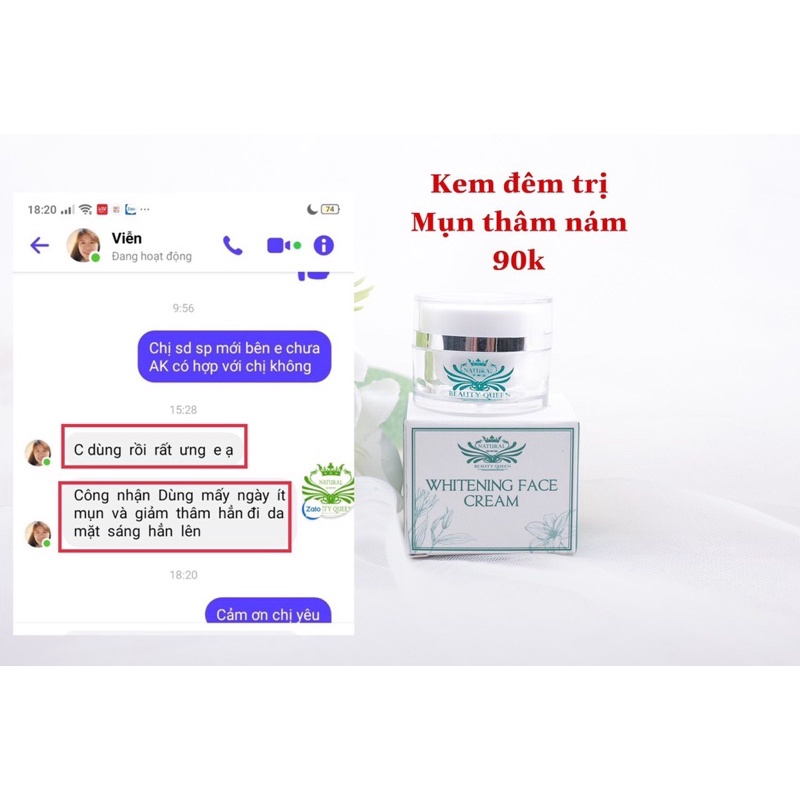 Combo beauty queen 5 sản phẩm 120k