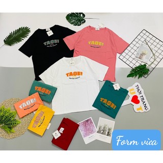 🔥 áo thun nữ cổ tròn🔥mã 104 - mẫu thêu đơn giản mẫu mới nhất 2023