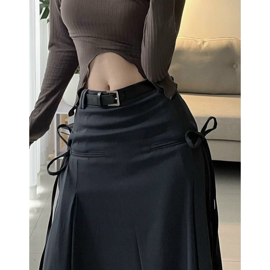 Chân Váy Ulzzang Dài Xếp Ly Hottrend Mã CV062