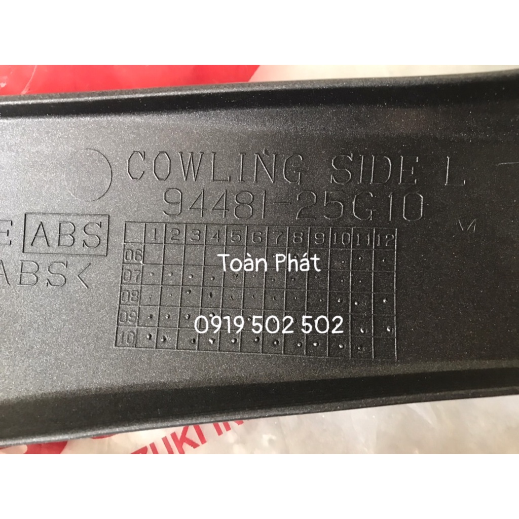 BỬNG TRƯỚC RAIDER XĂNG CƠ  - XÁM TRÁI - PHẢI - BỬNG ZIN - RAIDER 2006 - RAIDER 2009  CHÍNH HÃNG SUZUKI INDONESIA