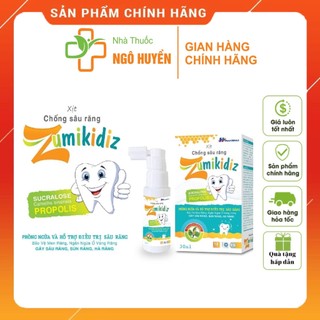 Xịt chống sâu răng zumikidiz 30ml