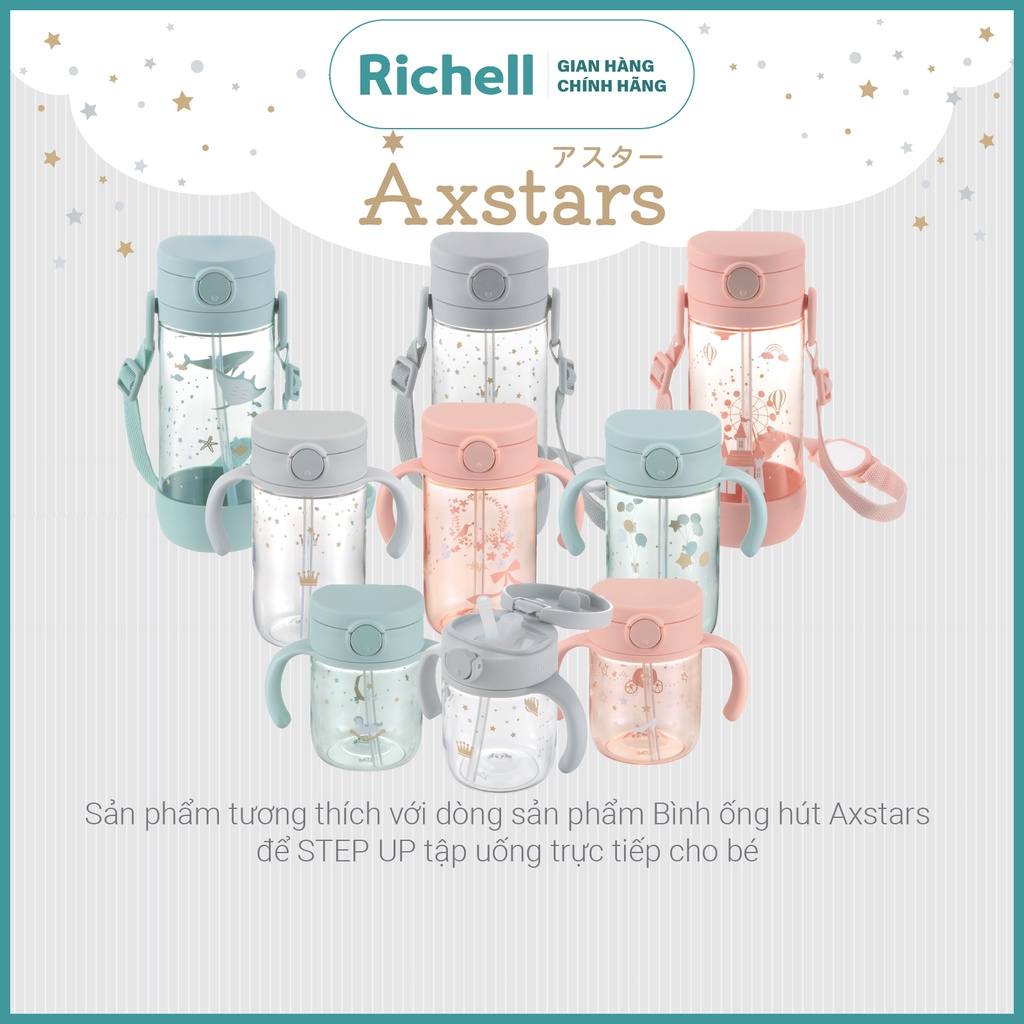 Nắp uống trực tiếp AXSTARS Richell Nhật Bản | Baby
