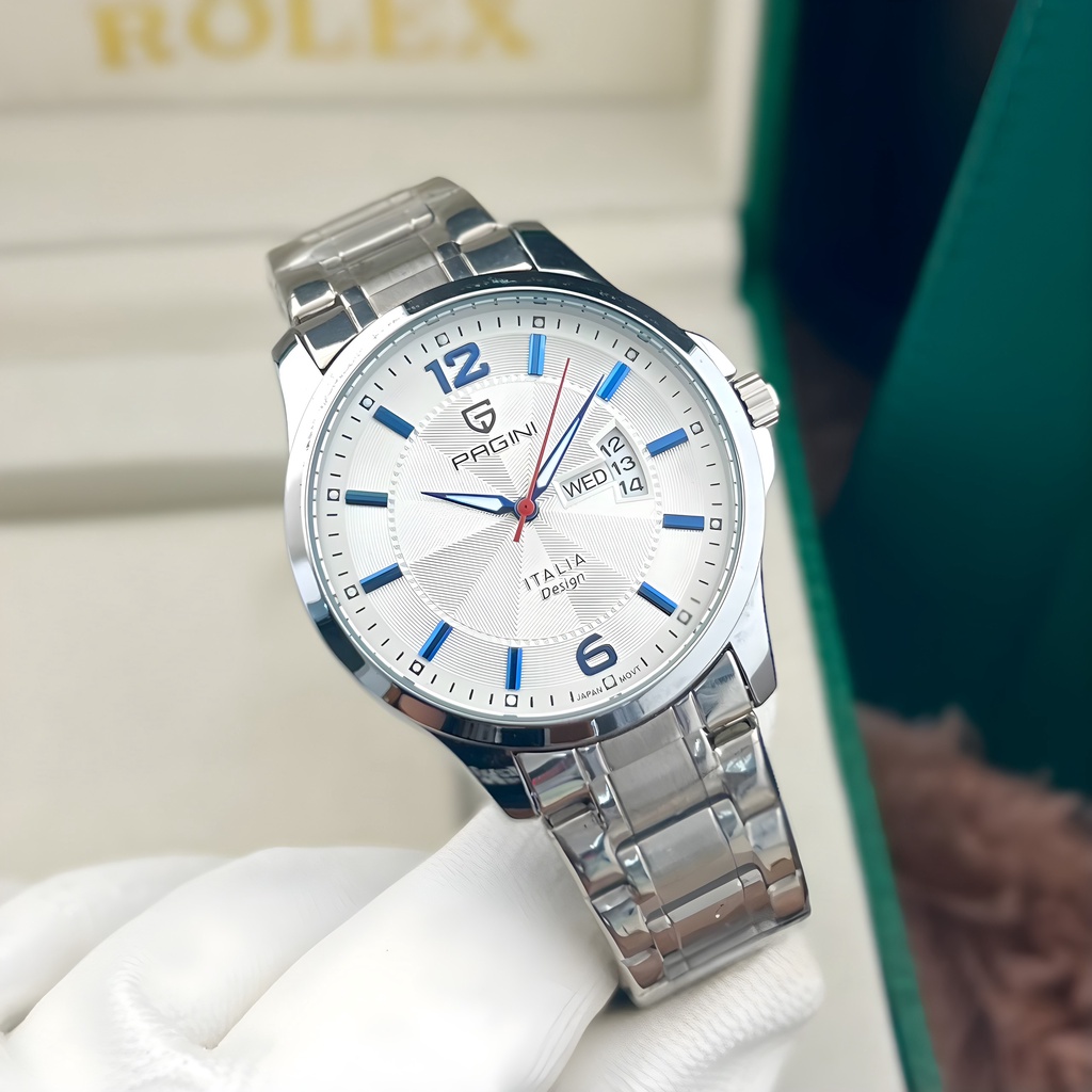 Đồng Hồ - Đồng Hồ Nam Pagini PA05533 Máy Pin Kim Trôi - Đẳng Cấp Thời Thượng - Bảo Hành Chính Hãng 12 Tháng