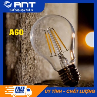 Bóng đèn led dây tóc edison a60 4w e27 - 3000k